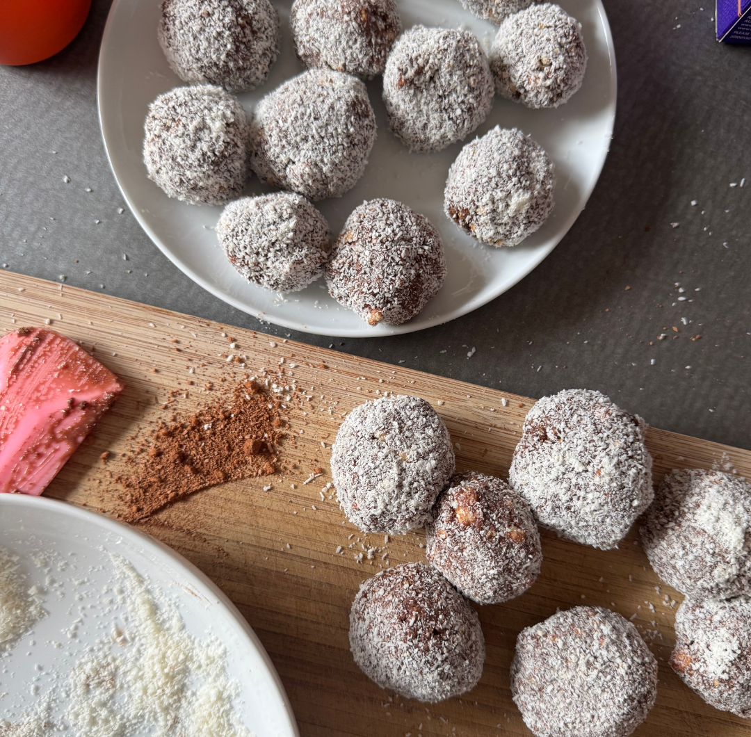 Gluten-Free Rum Balls / Golf Balls
