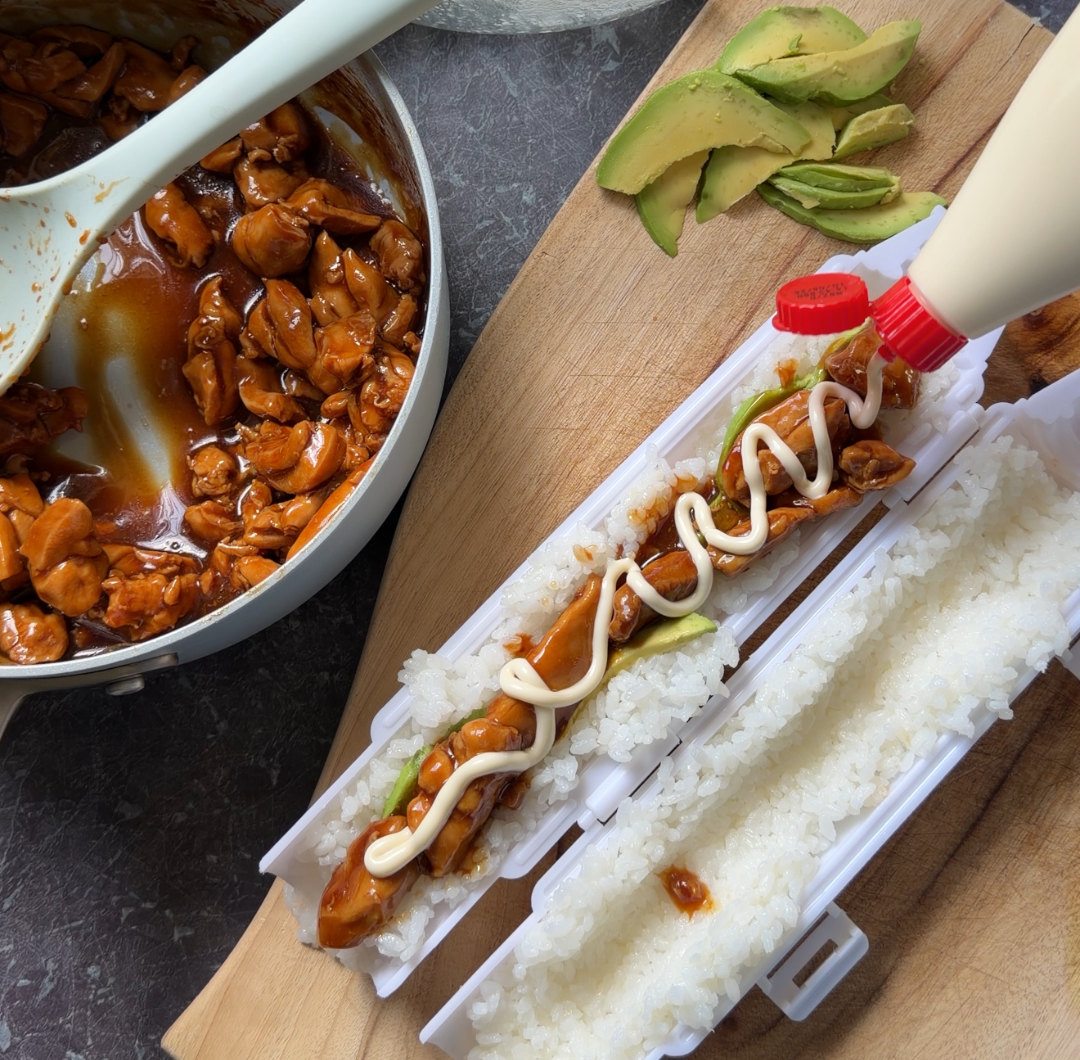 Teriyaki Chicken Sushi