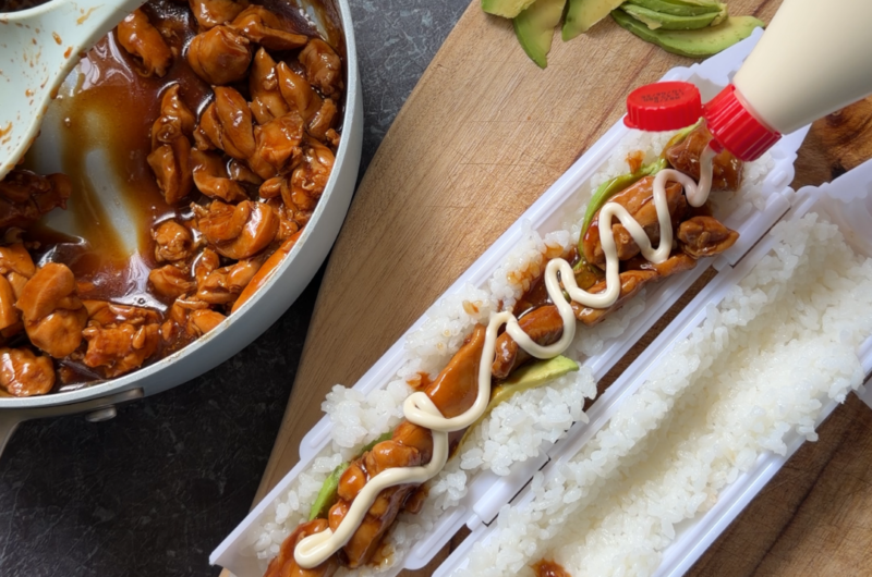 Teriyaki Chicken Sushi